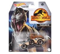 Hot Wheels Character Cars Jurassic World Dominion Diecast Model Vehicles - Tyrannosaurus Rex 1/6