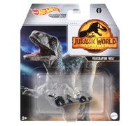 Hot Wheels Character Cars Jurassic World Dominion Diecast Model Vehicles - Velociraptor Beta 4/6