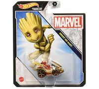 Hot Wheels Character Cars Marvel Groot Toy Vehicle for Ages 3 and Up