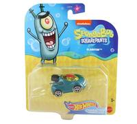 Hot Wheels: Character Cars - Plankton - Spongebob Squarepants Toy Vehicle