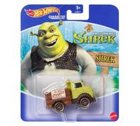 Hot Wheels Character Cars Shrek Toy Vehicle - Universal Pictures for Children Aged 3+