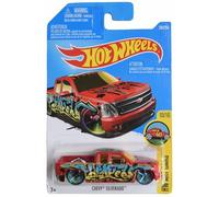 Hot Wheels Chevy Silverado, HW Art Cars 10/10 [red] 200/250