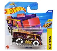 Hot Wheels - Chill Mill - Fast Foodie 4/5 - JBC28 - Short Card - TH Treasure Hunt - Netflix Let's Race - Mattel 2025-1:64