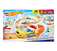Hot Wheels Christmas Advent Calendar | 8 Hot Wheels Cars & 16 Accessories