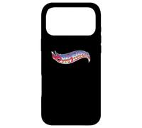 Hot Wheels - Chrome 80's Flame Logo Case for iPhone 17 Pro Max