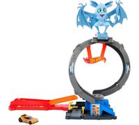 Hot Wheels City Bat Loop Attack Nemesis Toy Car Set