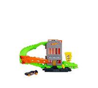 Hot Wheels Croc Pizza Attack Racing Circuit Green Kids