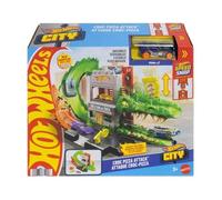 Hot Wheels City Crocodile Attack On Pizzeria Top Quality Toy