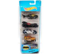 Hot Wheels City DC Batman #5 Vehicle Pack of 5 Mattel 2015 No. CDT28 NEW