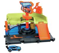 Hot Wheels City Downtown Express Car Wash Playset