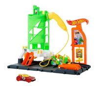 Hot Wheels City Electric Charging Station Car Clear