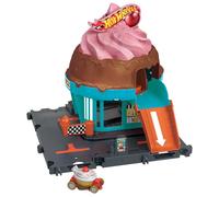 Hot Wheels City Downtown Ice Cream Swirl Playset