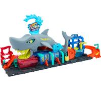Hot Wheels City Let's Race Netflix -Ultra Shark Car Wash Set