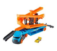 Hot Wheels City Lift & Launch Hauler Vehicle with Storage for up to 20 1:64 Cars