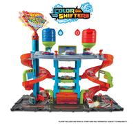 Hot Wheels City Mega Car Wash with 1 Color Shifters Car, Toy for Kids