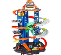 Hot Wheels City Robo T-Rex Ultimate Garage Multi-level multi-play mode Stores 10