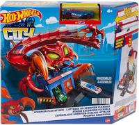 Hot Wheels City Scorpion Flex Attack Track Set and Car