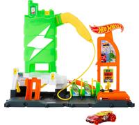 Hot Wheels City Super Recharge Fuel Station Playset