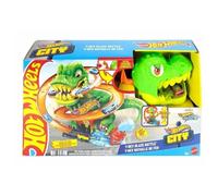 Hot Wheels City T-Rex Fire Station Twisted Track Top Quality