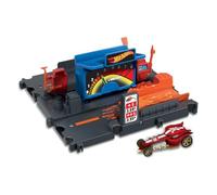 Hot Wheels City Toy Place Favourite Places Petrol Box Including 1 Vehicle for Children from 4 Years