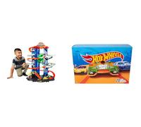Hot Wheels City Ultimate Garage, Chomping T-Rex and 20 PACK Anazon FFP [Amazon Exclusive]