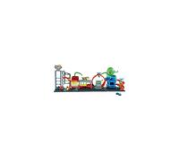 Hot Wheels City Ultimate Octo Car Wash Playset, No-Spill Water Tanks, 1 Color Reveal Car, 4+ ft Long, Connects to Other Sets, Gift for Kids 4Y+, HBY96