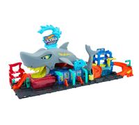 Hot Wheels City Ultra Shark Car Wash, playset