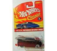 Hot Wheels Classics Series 2 Customized Red VW Drag Truck 25/30 Collector Car