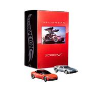 Hot Wheels Collector Delorean DMC-12 & Alpha5 Set