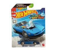 Hot Wheels Color Shifter 1980 Chevy Corvette Transformers for 3 Years & Above (Blue)