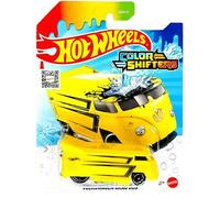 Hot Wheels Color Shifters Volkswagen Drag Bus [Yellow & Black] Changes Color in Water! 1:64 Scale Diecast Vehicle