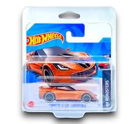 Hot Wheels Corvette C7 Z06 Convertible (Metallic Bronze) 4/10 HW Roadsters - 2023-34/250 (Short Card) - COMES IN A KLAS CAR KEEPER PROTECTIVE COLLECTORS CASE - HKK10