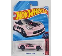 Hot Wheels Corvette C7 Z06 [Pink] Night Speed 9/10, 113/250-1:64 Scale Diecast Toy Vehicle