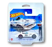 Hot Wheels Corvette Grand Sport Roadster (White) 3/10 HW Roadsters 2023-14/250 (Short Card) *** COMES IN A KLAS CAR KEEPER PROTECTIVE COLLECTORS CASE *** HKK09