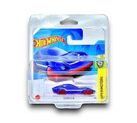 Hot Wheels Coupe Clip (Blue, Red & White) 2/5 Experimotors - 2023-23/250 (Short Card) - COMES IN A KLAS CAR KEEPER PROTECTIVE COLLECTORS CASE - HKK72