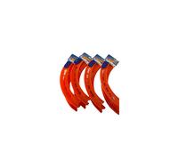 Hot Wheels Curve Tracks Expansion Packs ~ Includes 8 Curved Track Pieces & 4 Connectors ~ 10\ Long"