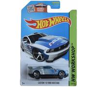 Hot Wheels Custom '12 Ford Mustang, HW Workshop 240/250 [Silver/Blue]