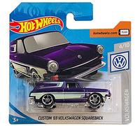 Hot-Wheels custom 69 volkswagen squareback 4/10 short card