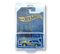 Hot Wheels Custom '71 El Camino (Satin Grey & Gold Chrome - 51st Anniversary - Satin & Chrome) 1/6 51st Anniversary - (Long Card) - COMES IN A KLAS CAR KEEPER PROTECTIVE COLLECTORS CASE - GHN94