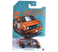 Hot Wheels Custom '77 Dodge Van Gold/Teal 6/6