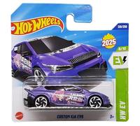 Hot Wheels - Custom Kia EV6 - HW EV 8/10 - HYW22 - Short Card - Purple Metallic - Mattel 2025-1:64
