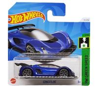 Hot Wheels - CZinger 21C - HW Green Speed 1/10 - HRY49 - Short Card - Hybrid Sports Car - Colour Blue My Mind - Mattel 2024