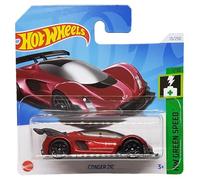 Hot Wheels - CZinger 21C - HW Green Speed 1/10 - HTC92 - Short Card - Hypercar - Dark Red - Mattel 2024 - 1:64