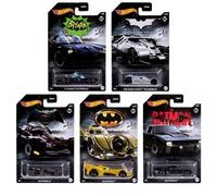 Hot Wheels DC Batman Die-cast Cars Vehicles Exclusive 1:64 Scale Full Set of X5