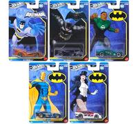 Hot Wheels DC Batman Silver Series Die-Cast Cars Collection, 5-Pack Set, Batmobile, Driftsta, Fast Felion, Flight '03, Ages 3+ HDG89-956N Mix 1 2025