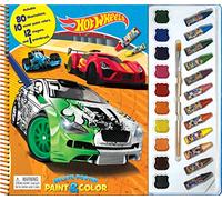 Hot Wheels Deluxe Poster Paint & Color
