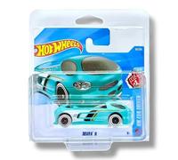 Hot Wheels Deora II (Light Teal Green, Black, White & Gold) 1/5 HW Fan Driven - 2026-18/250 (Short Card) - includes a KLAS Car Keeper Protector Case - JJH93