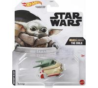 Hot Wheels Star Wars The Child 1:64 Scale Character Car, Collectible Gift for Fans 3 Years Old & Up