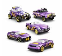 Hot Wheels Die-Cast Cars, Pearl & Chrome 57th Anniversary Collection 5 Pack (Chase Vehicle NOT Included)