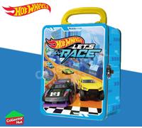 Hot Wheels Die Cast Tin Storage Carry Case for 18 Cars OFFICIAL BRAND